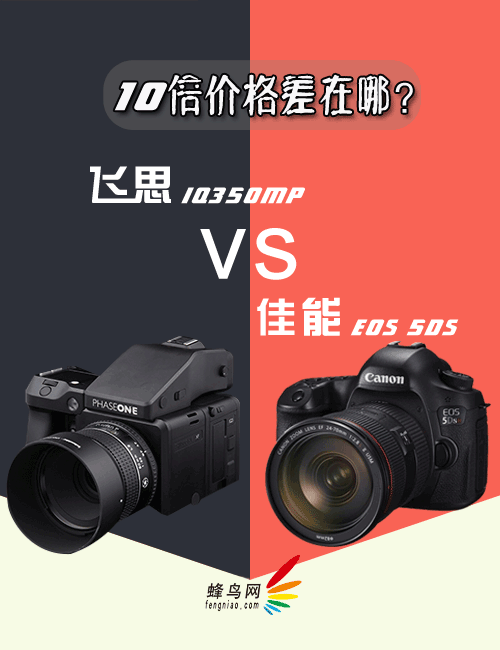 十倍价格差在哪？ 佳能5DS PK飞思IQ350MP