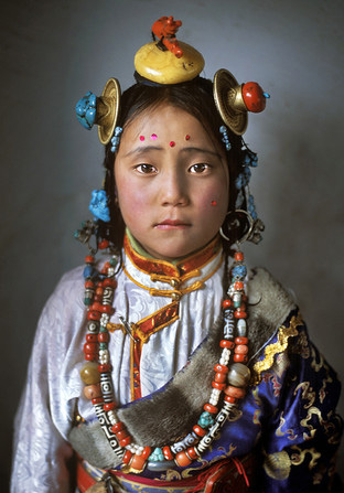西藏女孩，Manigango，西藏