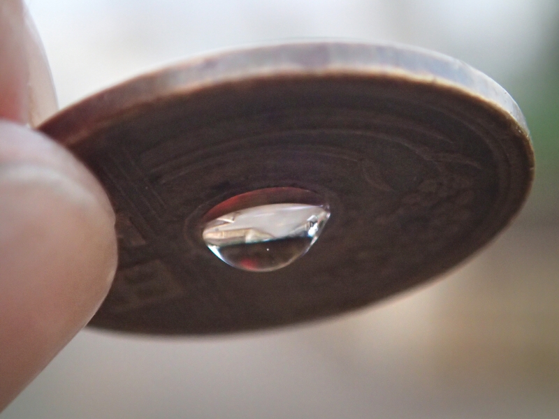 水滴改造五元硬币镜头状态图