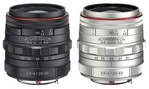大光圈扫街利器 宾得20-40头日本发售 扫街头 宾得发布20-40mm F2.8-4ED新镜(N)