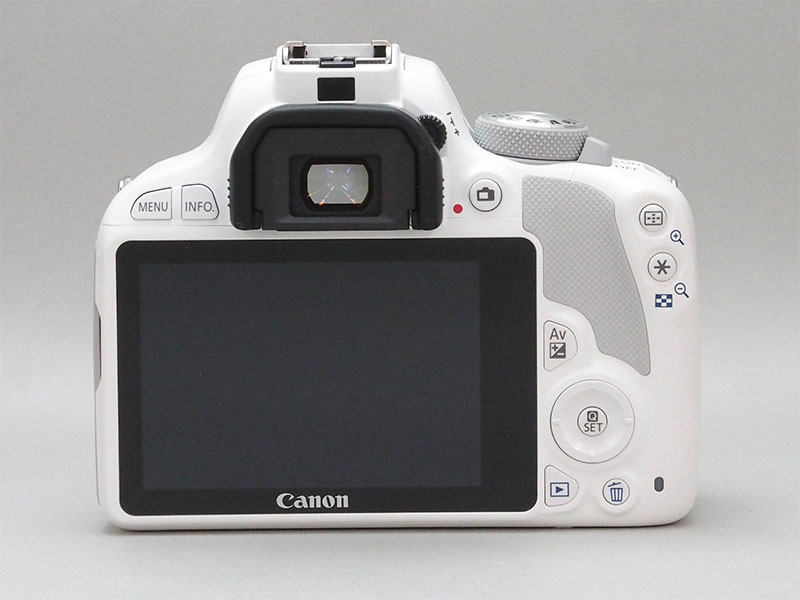 白色版佳能EOS 100D(kiss X7)真机图赏