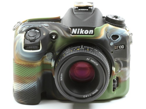 生态伪装？迷彩色尼康D7100?；ぬ孜适?n)