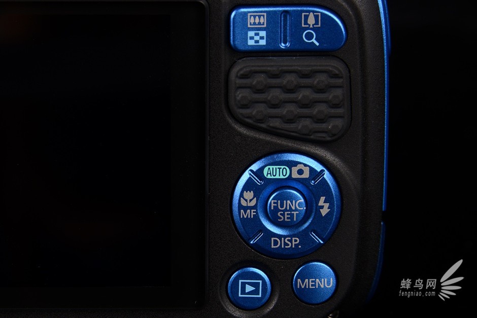 佳能PowerShot D30 按钮细节图