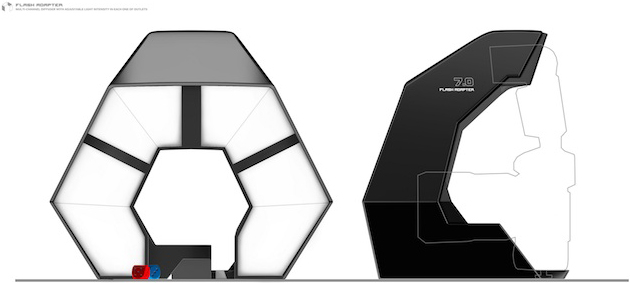 酷产品:科幻微距闪光灯适配器