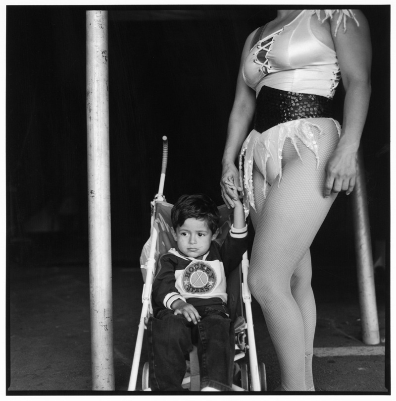 美国摄影师昆塔纳镜头下的马戏团