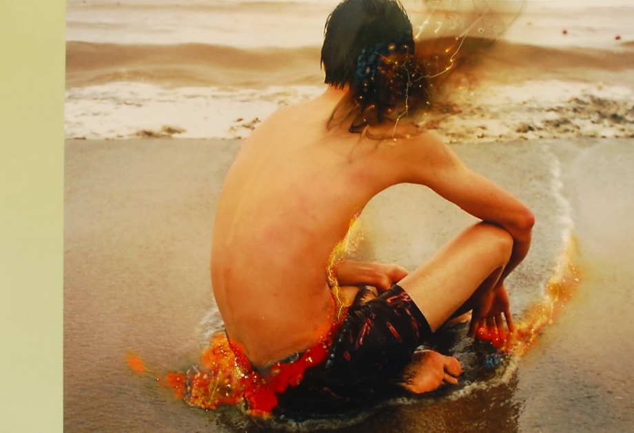 燃烧之后的照片