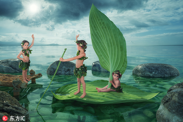 萌娃大战脑洞老爸，表情亮了！