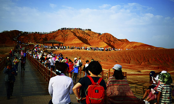 “中华之美”甘肃金张掖影像巡展在北京开幕 “中华之美”甘肃金张掖影像巡展在北京开幕