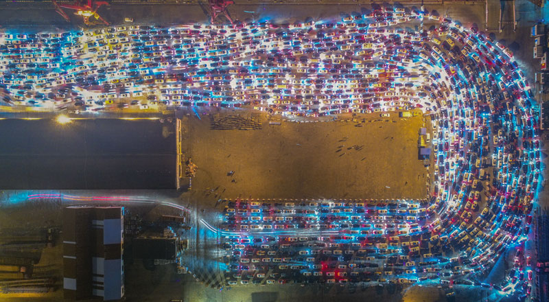 雾锁琼州海峡！ “银河战舰”离岛难