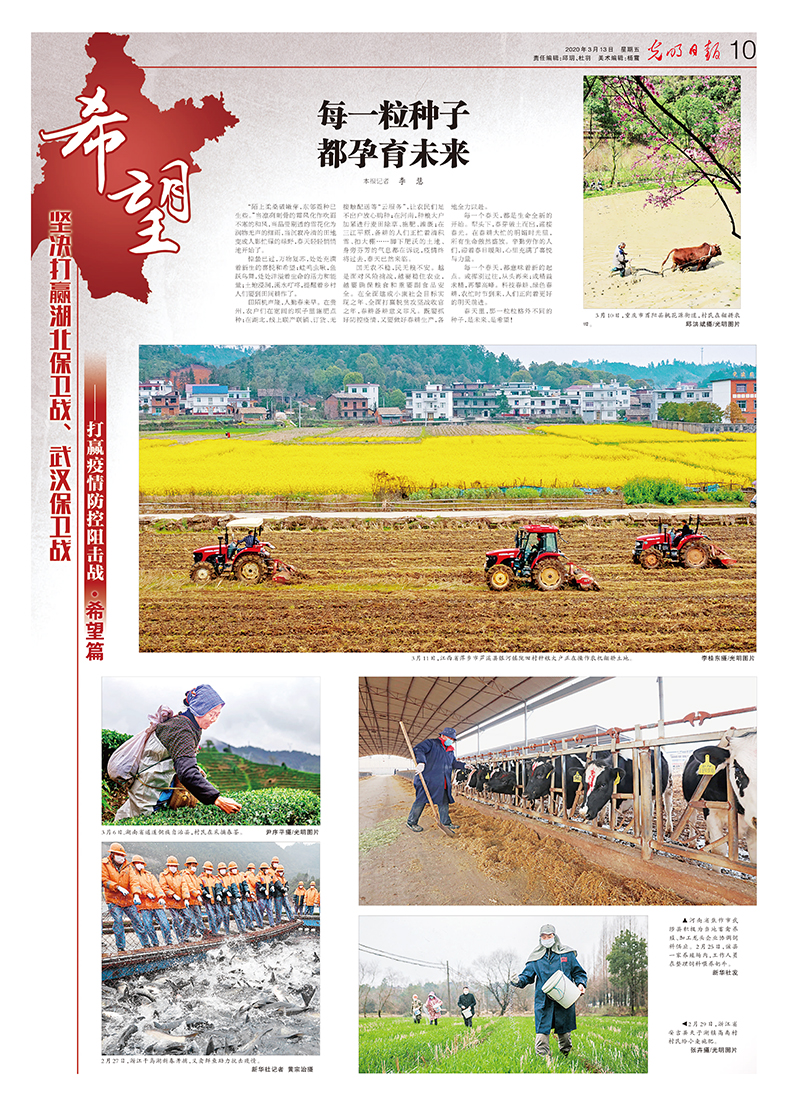 光明日报抗击疫情摄影专版 光明日报抗击疫情摄影专版