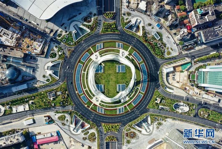 空中瞰江城春光 (聚焦疫情防控)(3)空中瞰江城春光