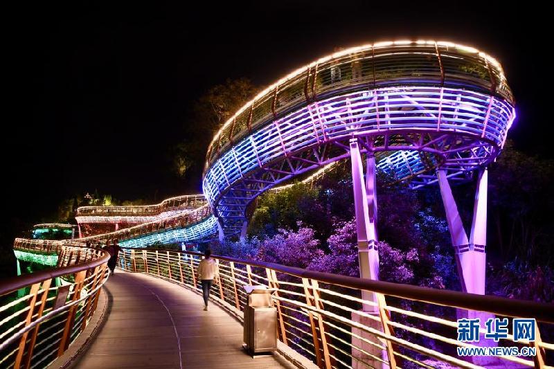 福建沙县:如画夜景激活夜经济