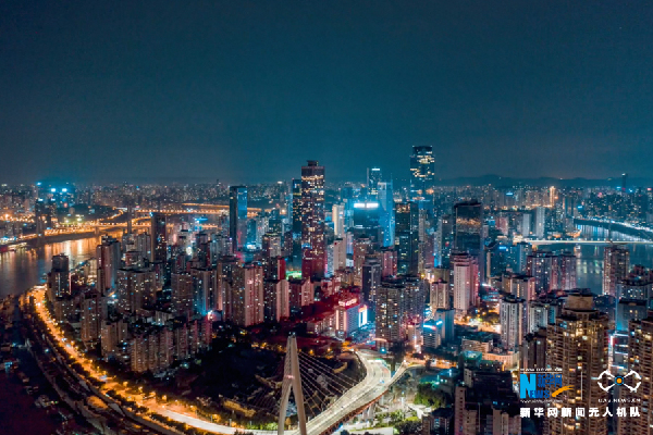 【“飞阅”中国】新春瞰重庆:大山与大水 大城有大美