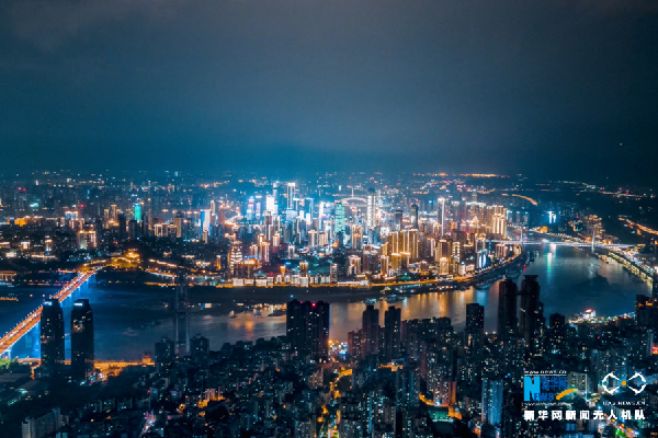 【“飞阅”中国】新春瞰重庆:大山与大水 大城有大美