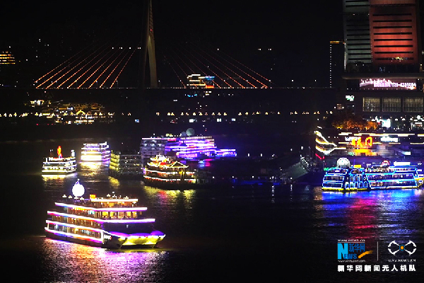 【“飞阅”中国】新春瞰重庆:大山与大水 大城有大美