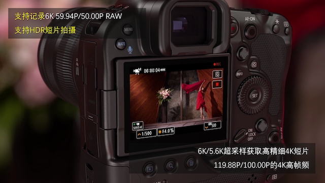 佳能发布全画幅专微 EOS R3