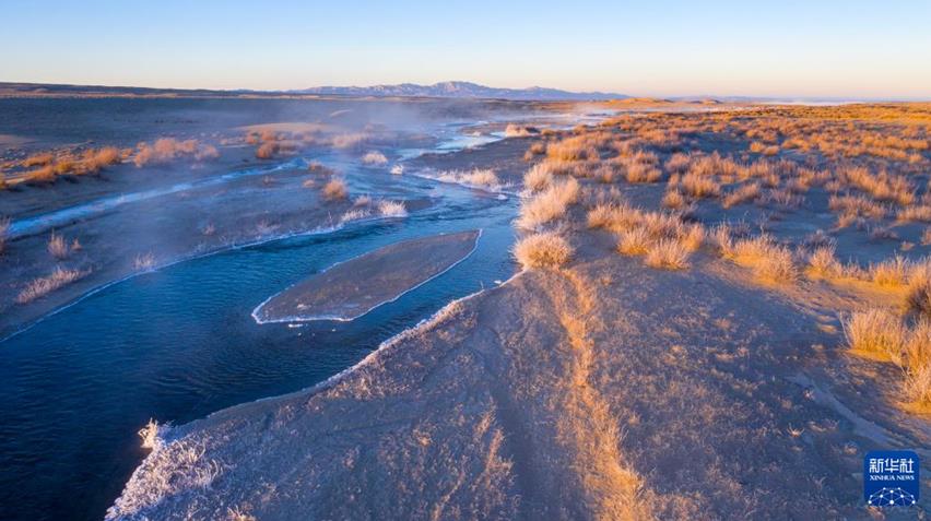 无人机航拍:生机勃勃的冬日哈尔腾 无人机航拍:生机勃勃的冬日哈尔腾