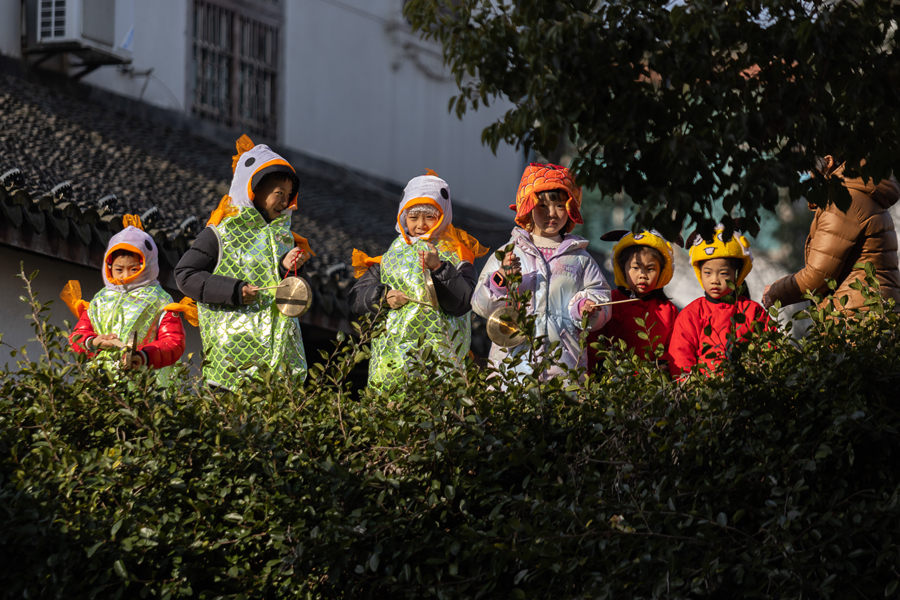 民俗文化“闹” 千年古村“活” 民俗文化“闹” 千年古村“活”