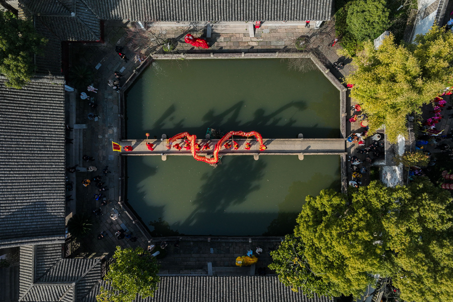 民俗文化“闹” 千年古村“活” 民俗文化“闹” 千年古村“活”