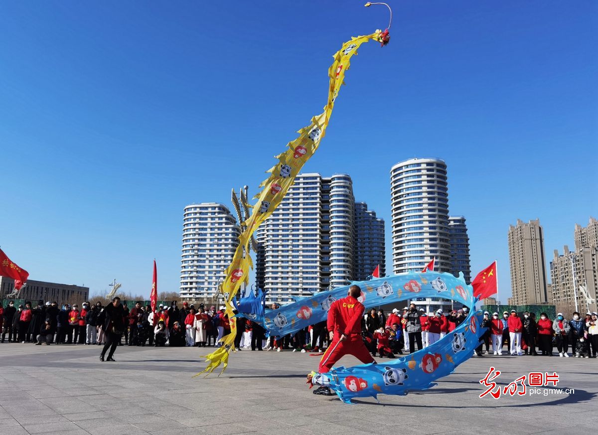 河北任丘:龙舞迎春 共庆“二月二” 河北任丘:龙舞迎春 共庆“二月二”