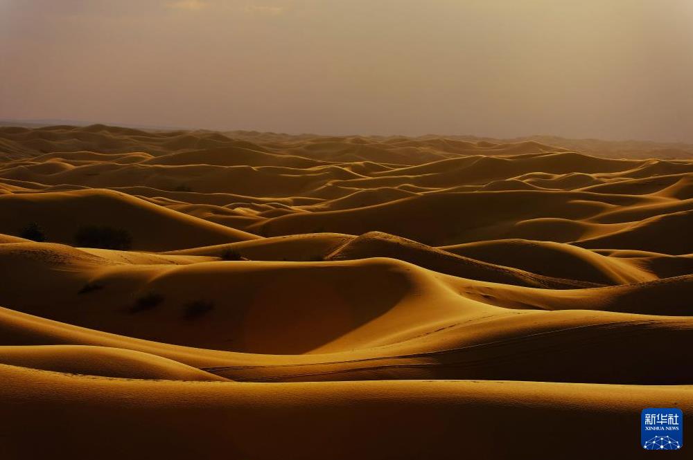 库布其沙漠风光美 库布其沙漠风光美
