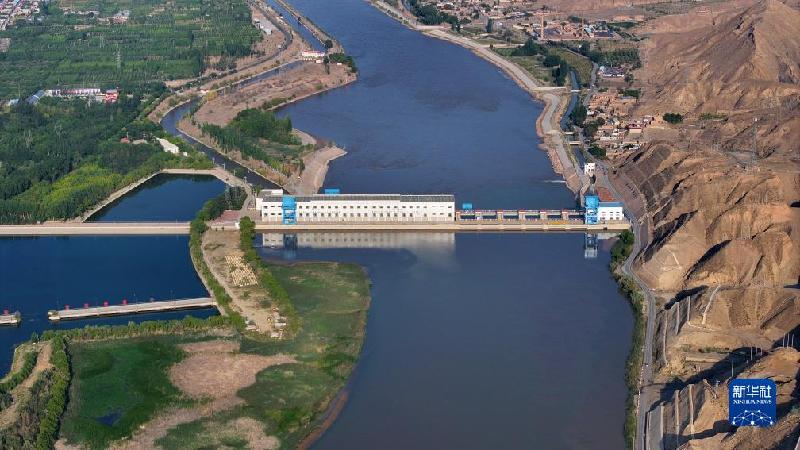 新华全媒+|沙水交融 魅力沙坡头