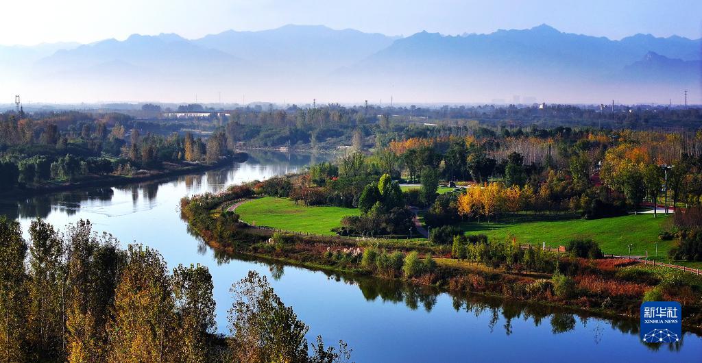 美丽中国丨陕西:沣河秋景胜春朝