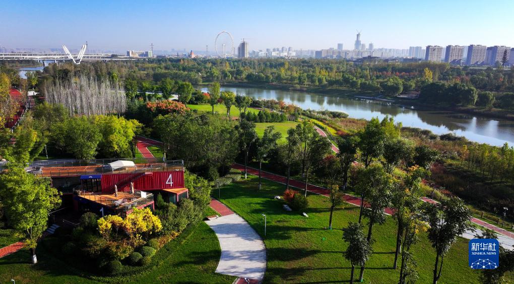 美丽中国丨陕西:沣河秋景胜春朝