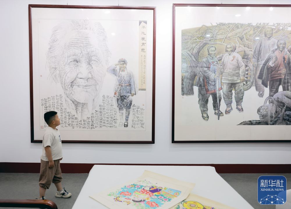 走进沂蒙画派研究院感受沂蒙精神