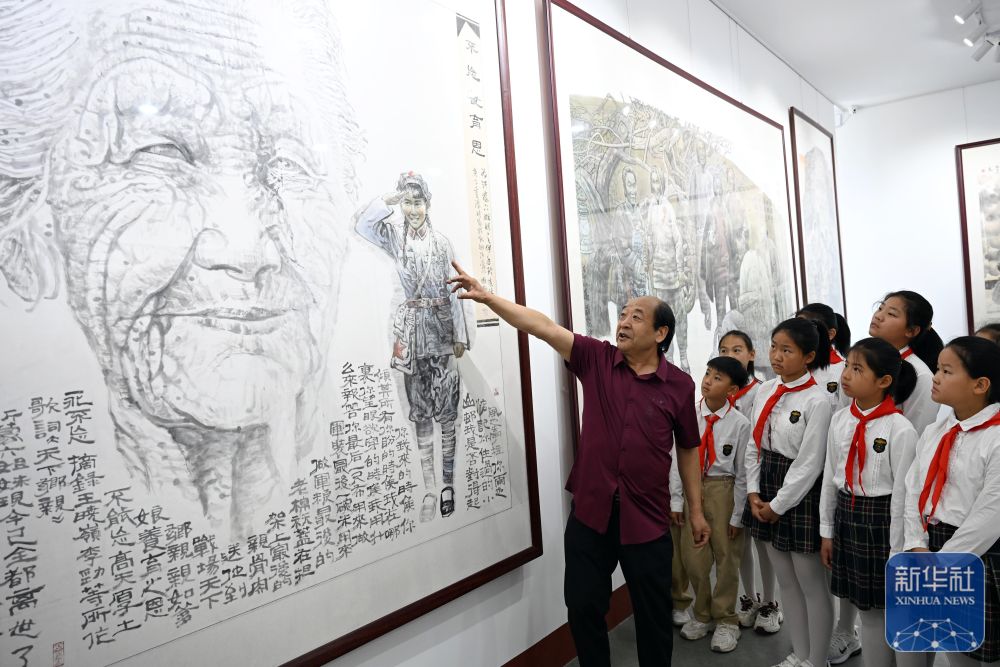 走进沂蒙画派研究院感受沂蒙精神