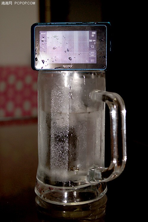 索尼TX10防冻/防震/防尘测试