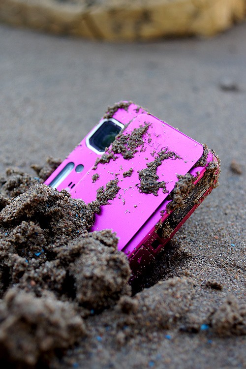 索尼TX10防冻/防震/防尘测试