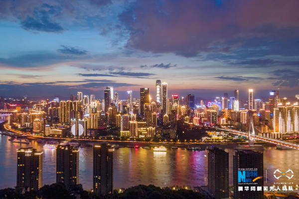 【“飞阅”中国】新春瞰重庆:大山与大水 大城有大美