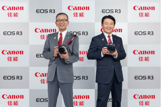 佳能发布全画幅专微 EOS R3